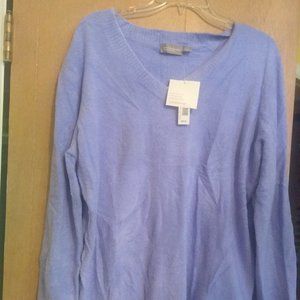 NWT Croft & Barrow Periwinkle sweater - size 1X